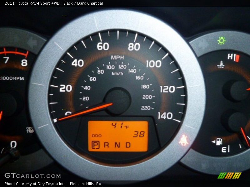 Black / Dark Charcoal 2011 Toyota RAV4 Sport 4WD