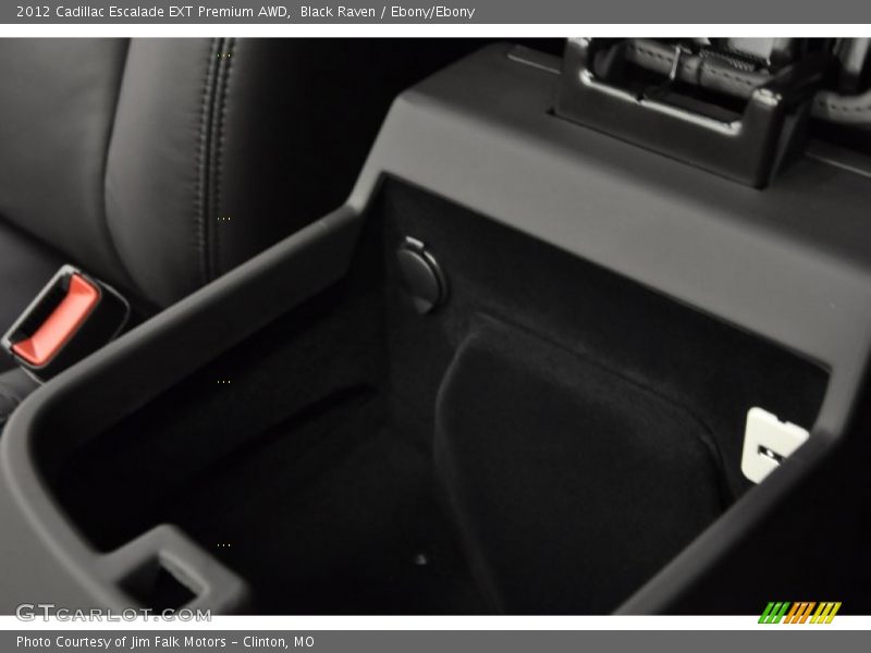 Black Raven / Ebony/Ebony 2012 Cadillac Escalade EXT Premium AWD