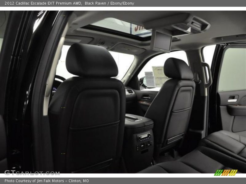 Black Raven / Ebony/Ebony 2012 Cadillac Escalade EXT Premium AWD