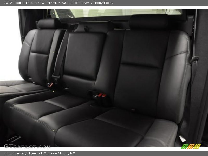 Black Raven / Ebony/Ebony 2012 Cadillac Escalade EXT Premium AWD