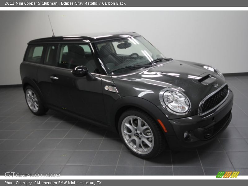 Eclipse Gray Metallic / Carbon Black 2012 Mini Cooper S Clubman