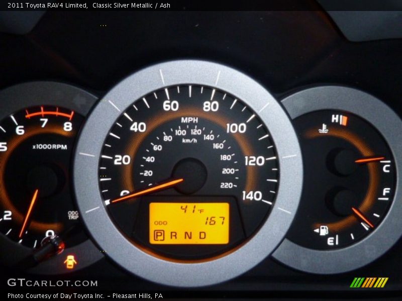 Classic Silver Metallic / Ash 2011 Toyota RAV4 Limited