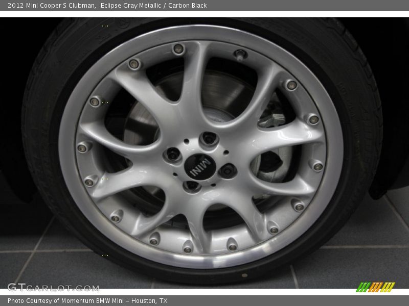 Eclipse Gray Metallic / Carbon Black 2012 Mini Cooper S Clubman