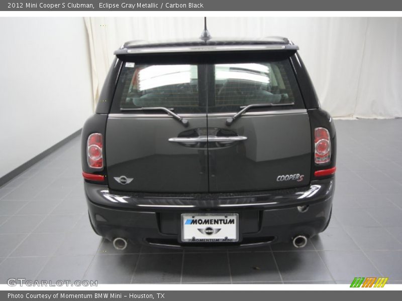 Eclipse Gray Metallic / Carbon Black 2012 Mini Cooper S Clubman