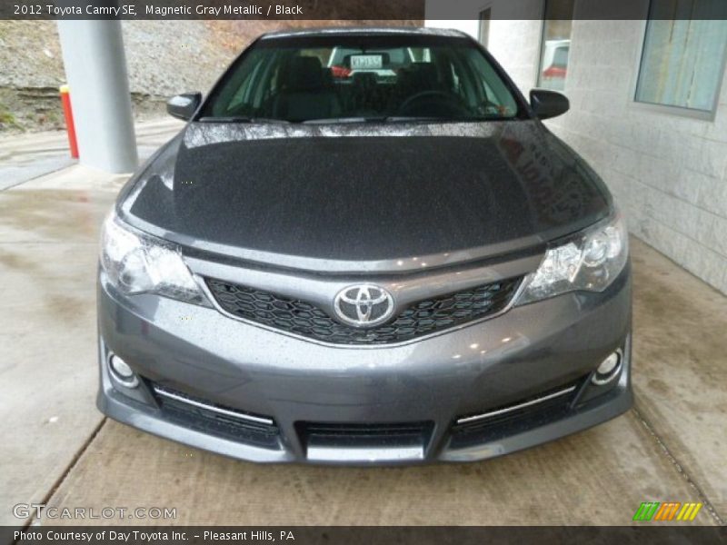 Magnetic Gray Metallic / Black 2012 Toyota Camry SE