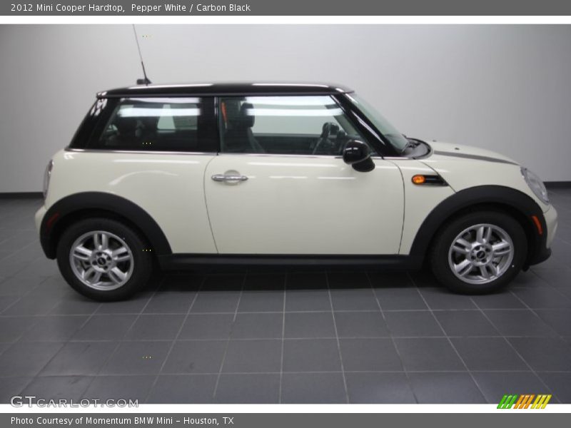 Pepper White / Carbon Black 2012 Mini Cooper Hardtop