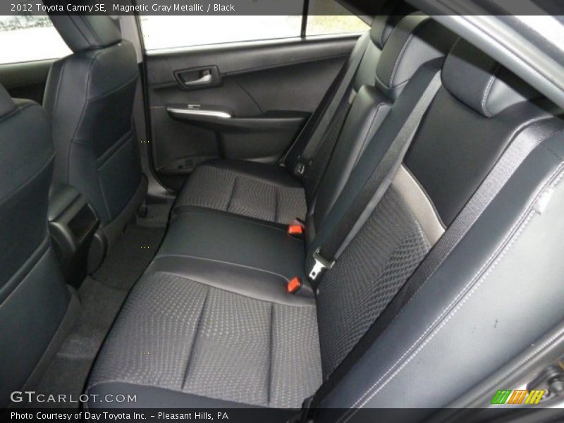 Magnetic Gray Metallic / Black 2012 Toyota Camry SE
