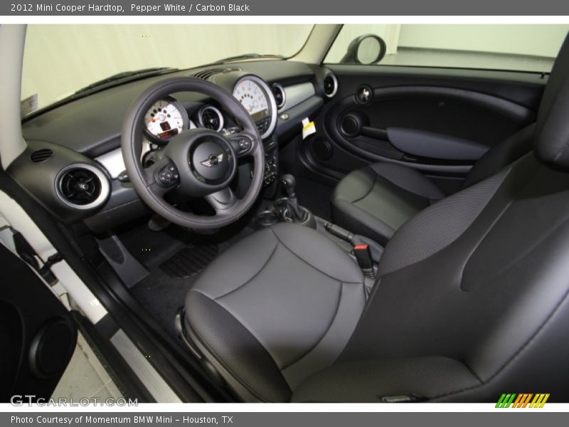 Pepper White / Carbon Black 2012 Mini Cooper Hardtop