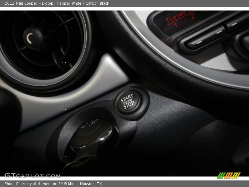 Pepper White / Carbon Black 2012 Mini Cooper Hardtop