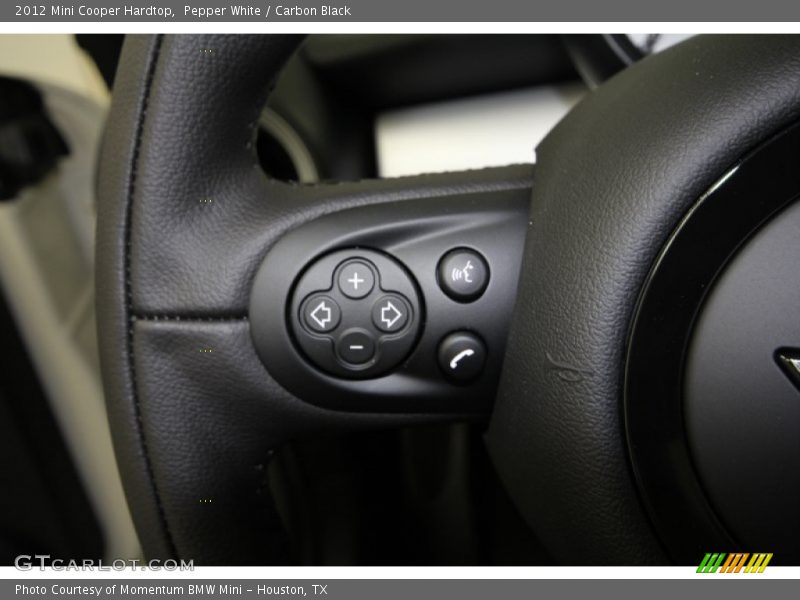 Pepper White / Carbon Black 2012 Mini Cooper Hardtop