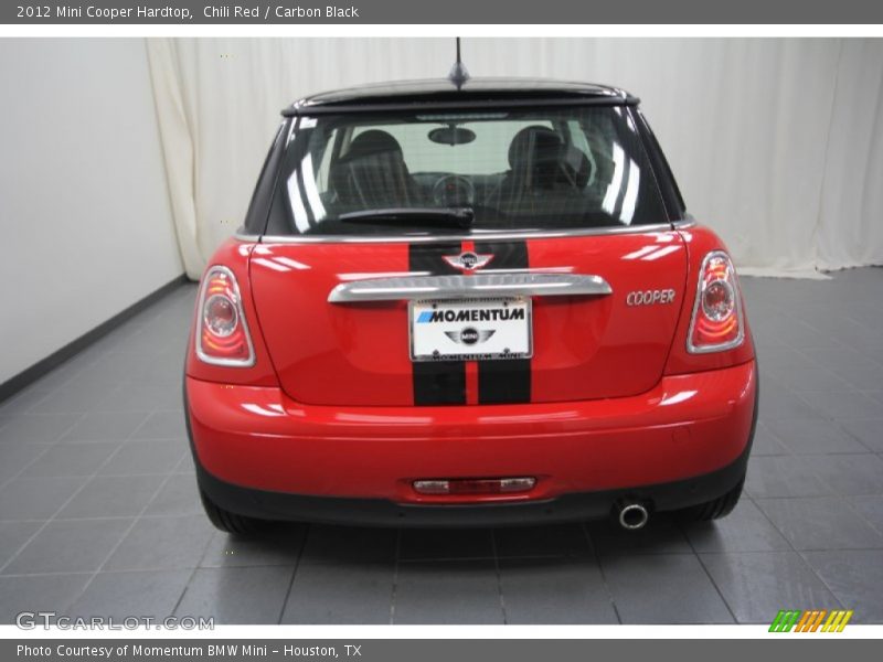 Chili Red / Carbon Black 2012 Mini Cooper Hardtop