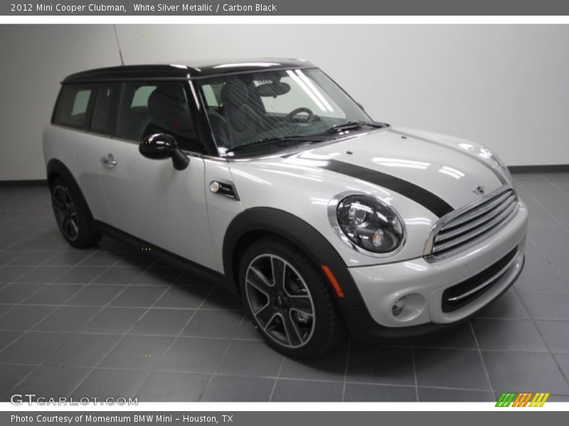 White Silver Metallic / Carbon Black 2012 Mini Cooper Clubman