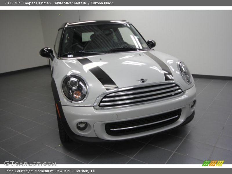 White Silver Metallic / Carbon Black 2012 Mini Cooper Clubman