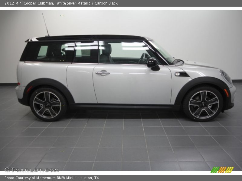 White Silver Metallic / Carbon Black 2012 Mini Cooper Clubman