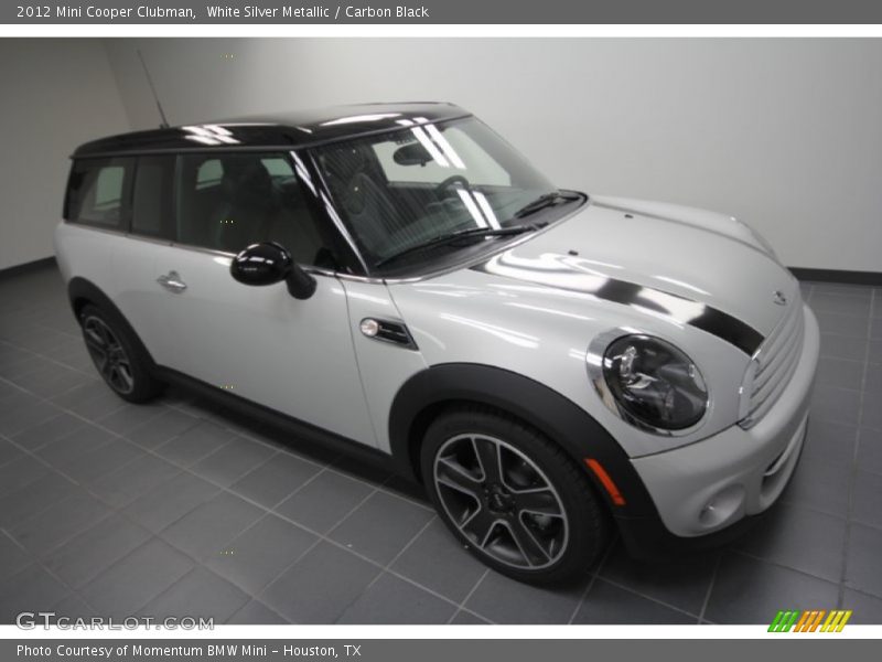 White Silver Metallic / Carbon Black 2012 Mini Cooper Clubman