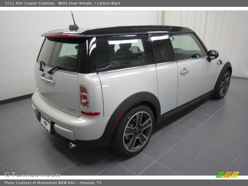 White Silver Metallic / Carbon Black 2012 Mini Cooper Clubman