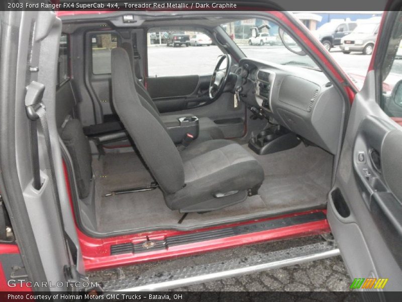 Toreador Red Metallic / Dark Graphite 2003 Ford Ranger FX4 SuperCab 4x4