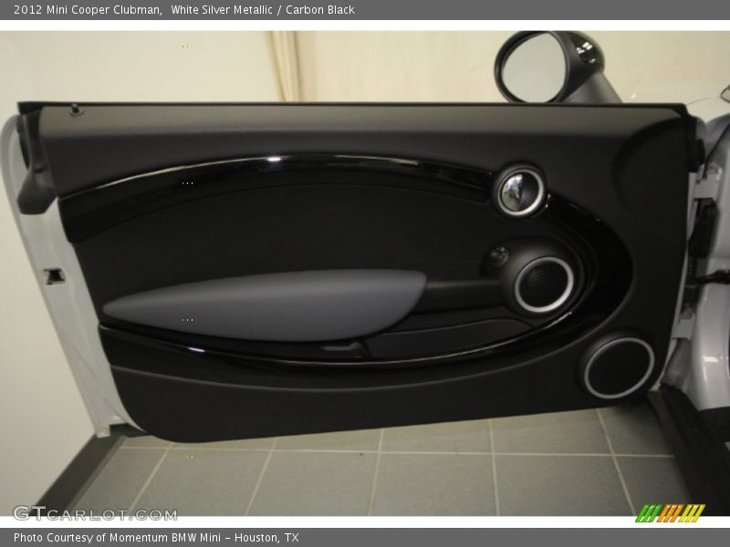 White Silver Metallic / Carbon Black 2012 Mini Cooper Clubman