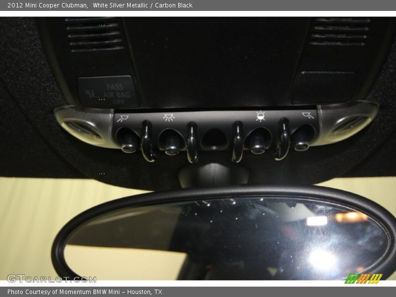 White Silver Metallic / Carbon Black 2012 Mini Cooper Clubman