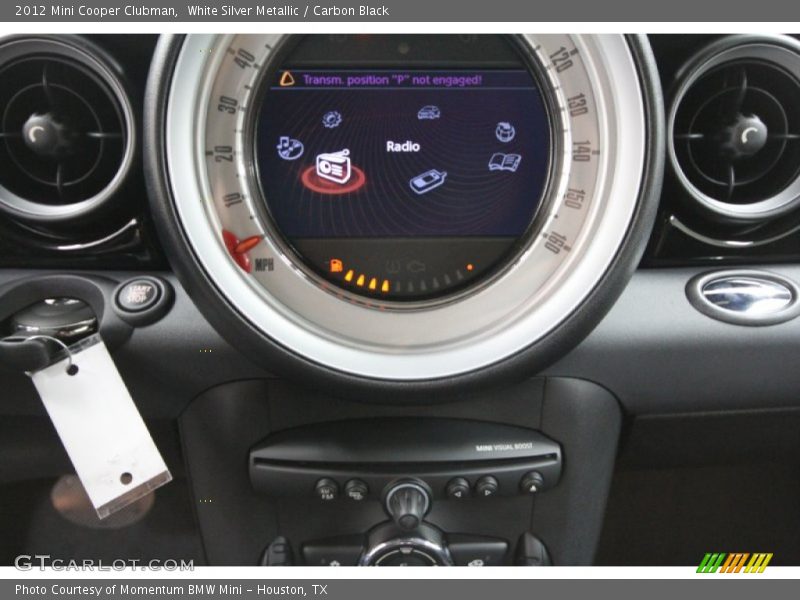 White Silver Metallic / Carbon Black 2012 Mini Cooper Clubman