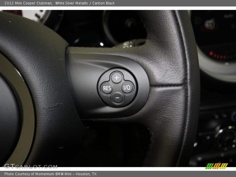 White Silver Metallic / Carbon Black 2012 Mini Cooper Clubman
