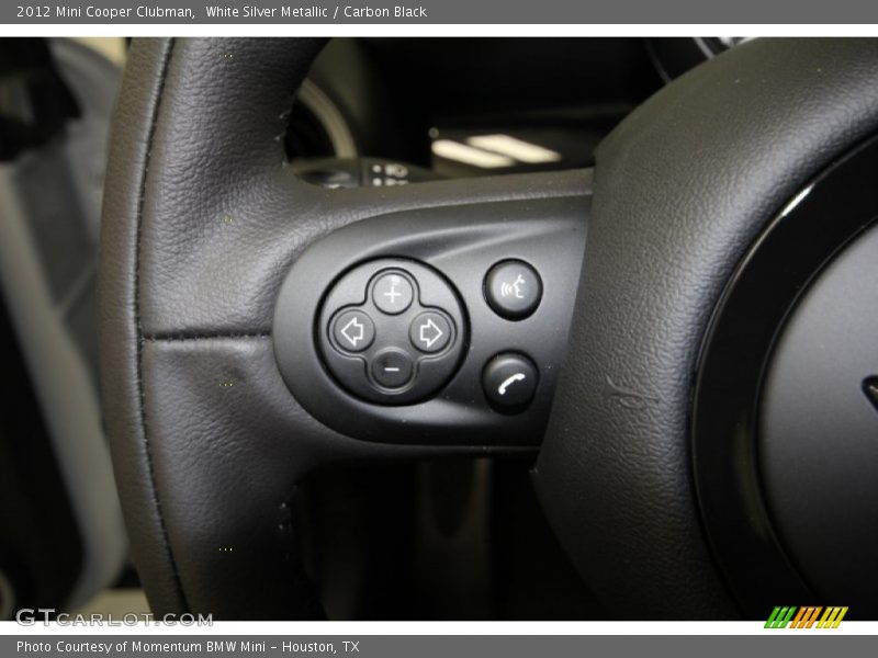White Silver Metallic / Carbon Black 2012 Mini Cooper Clubman
