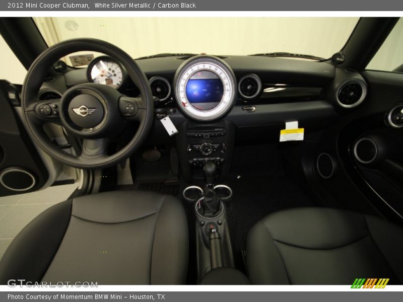 White Silver Metallic / Carbon Black 2012 Mini Cooper Clubman