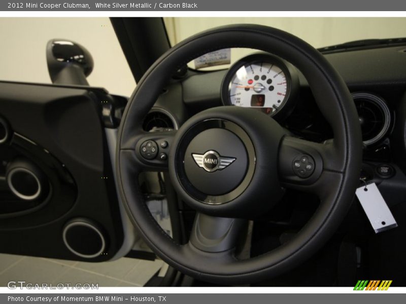 White Silver Metallic / Carbon Black 2012 Mini Cooper Clubman