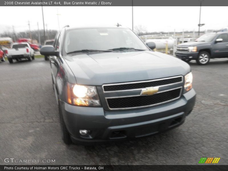 Blue Granite Metallic / Ebony 2008 Chevrolet Avalanche LT 4x4