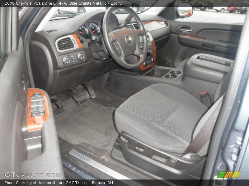 Blue Granite Metallic / Ebony 2008 Chevrolet Avalanche LT 4x4