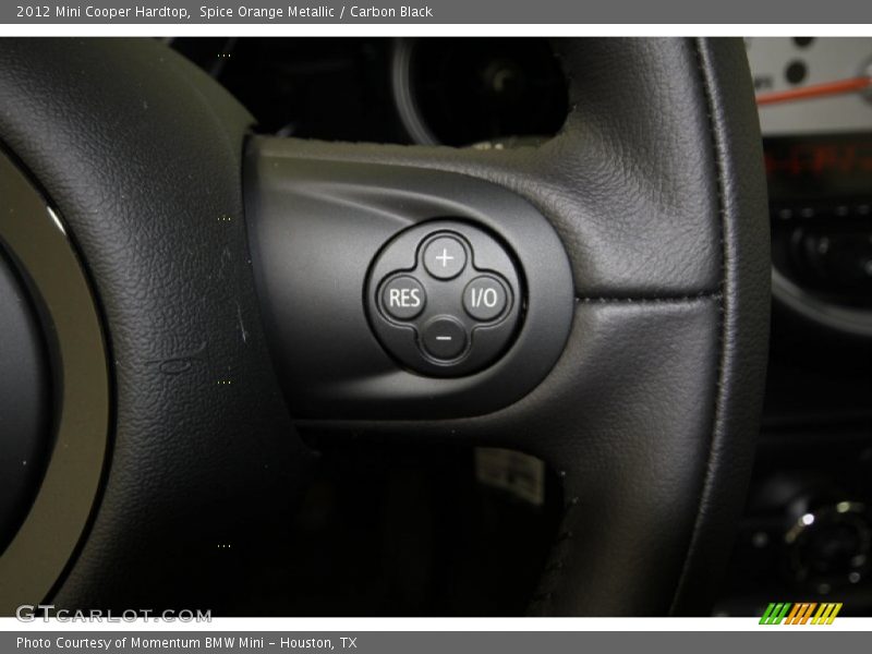 Spice Orange Metallic / Carbon Black 2012 Mini Cooper Hardtop
