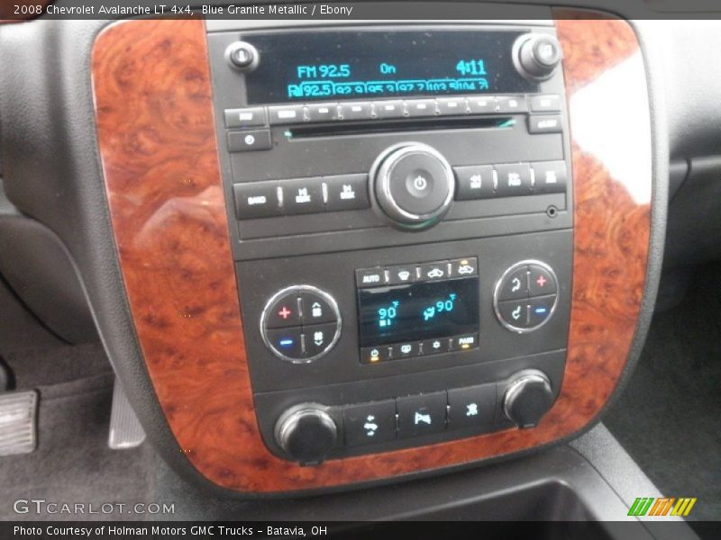 Blue Granite Metallic / Ebony 2008 Chevrolet Avalanche LT 4x4