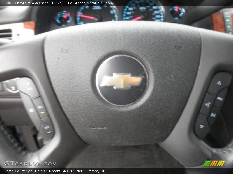 Blue Granite Metallic / Ebony 2008 Chevrolet Avalanche LT 4x4