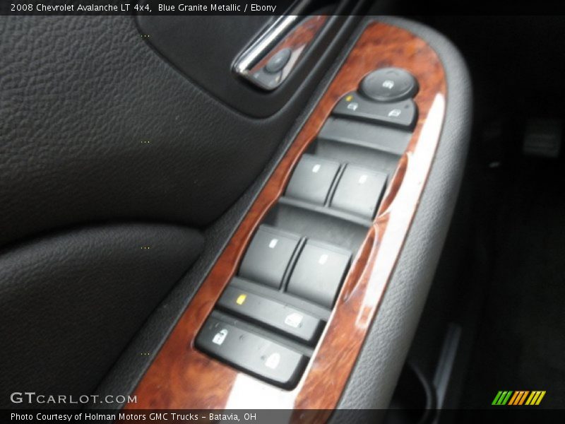 Blue Granite Metallic / Ebony 2008 Chevrolet Avalanche LT 4x4