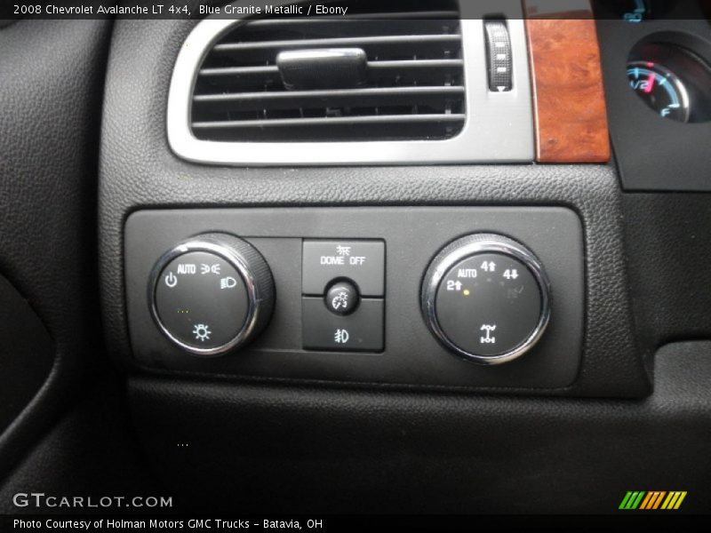 Blue Granite Metallic / Ebony 2008 Chevrolet Avalanche LT 4x4