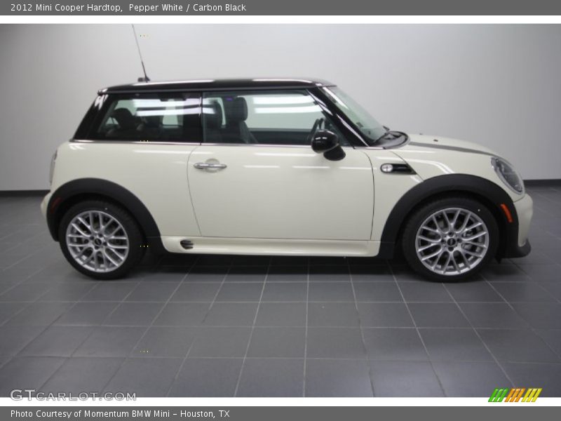 Pepper White / Carbon Black 2012 Mini Cooper Hardtop