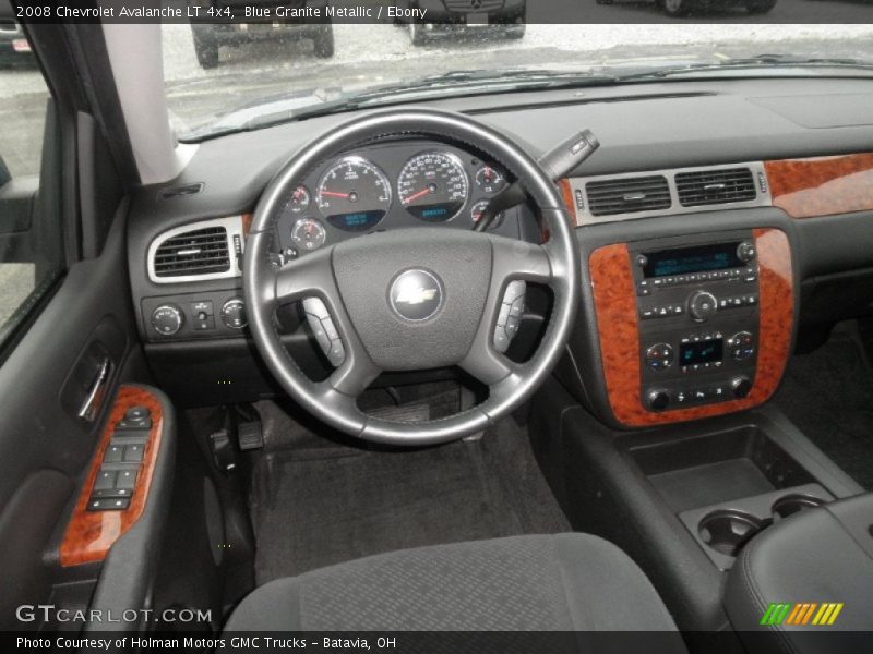 Blue Granite Metallic / Ebony 2008 Chevrolet Avalanche LT 4x4