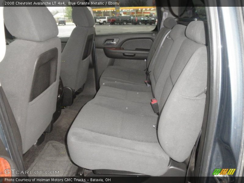 Blue Granite Metallic / Ebony 2008 Chevrolet Avalanche LT 4x4