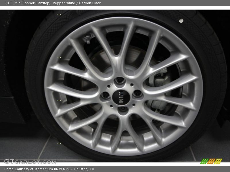 Pepper White / Carbon Black 2012 Mini Cooper Hardtop