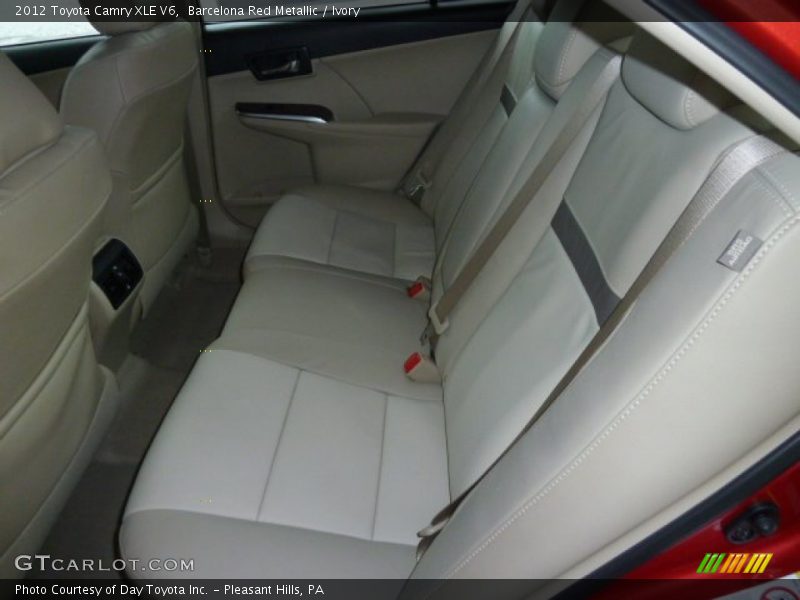 Barcelona Red Metallic / Ivory 2012 Toyota Camry XLE V6
