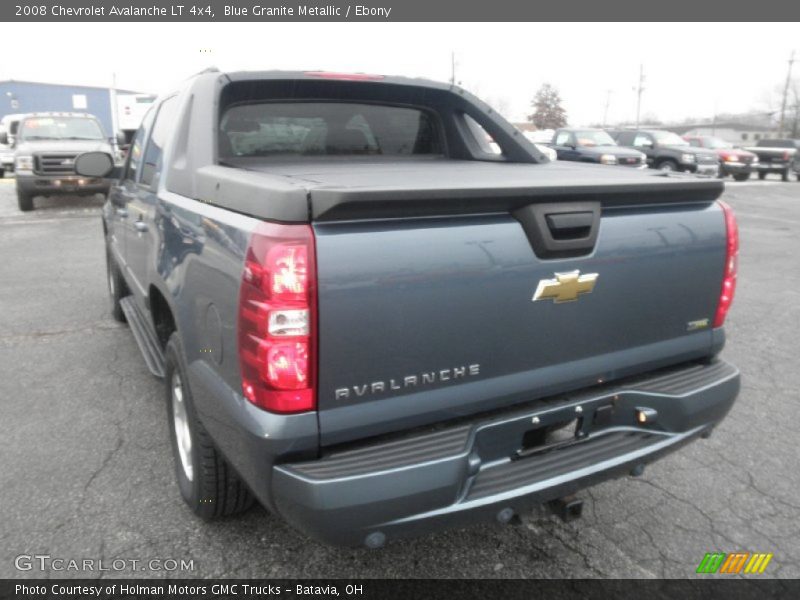 Blue Granite Metallic / Ebony 2008 Chevrolet Avalanche LT 4x4