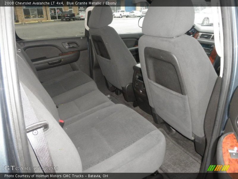 Blue Granite Metallic / Ebony 2008 Chevrolet Avalanche LT 4x4