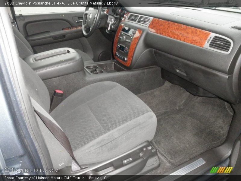 Blue Granite Metallic / Ebony 2008 Chevrolet Avalanche LT 4x4