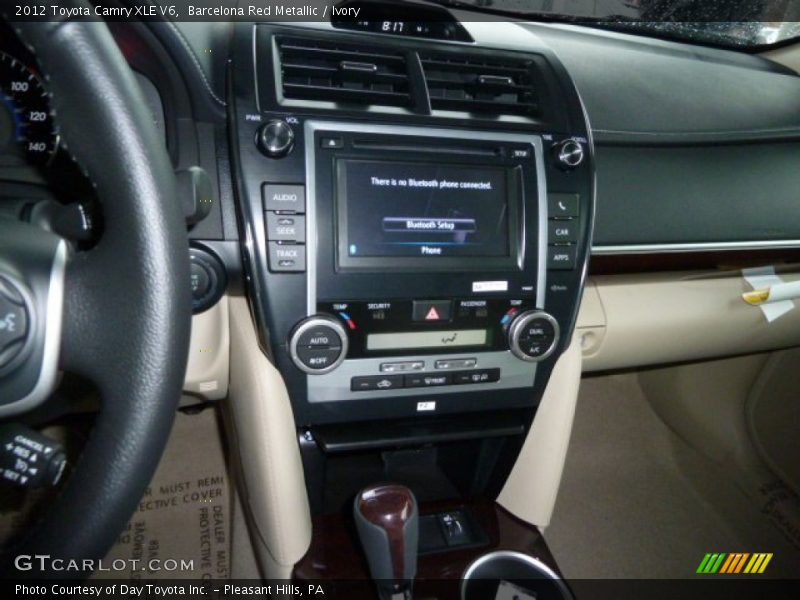 Barcelona Red Metallic / Ivory 2012 Toyota Camry XLE V6