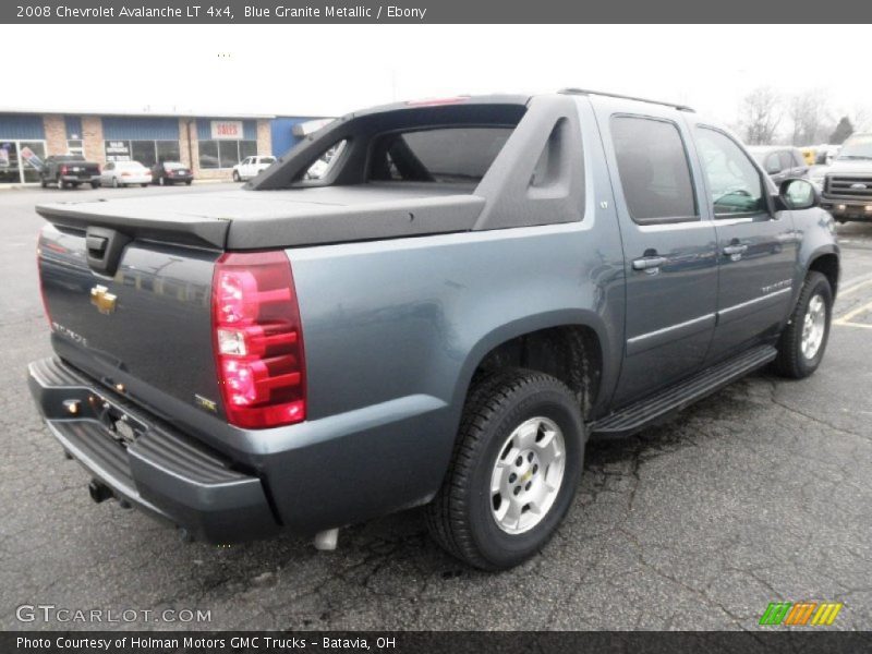 Blue Granite Metallic / Ebony 2008 Chevrolet Avalanche LT 4x4