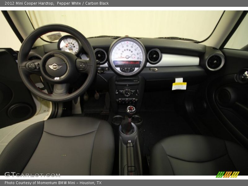 Pepper White / Carbon Black 2012 Mini Cooper Hardtop