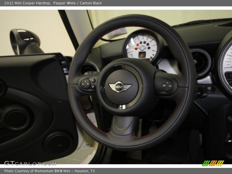 Pepper White / Carbon Black 2012 Mini Cooper Hardtop