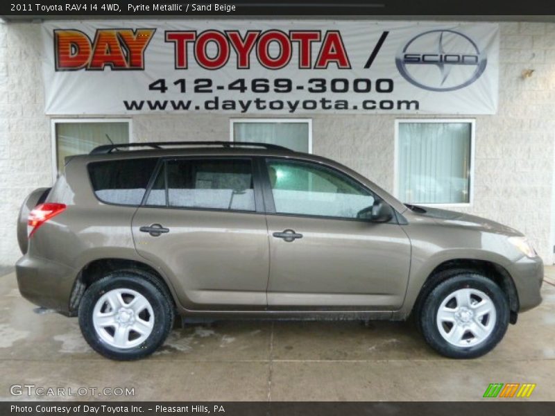 Pyrite Metallic / Sand Beige 2011 Toyota RAV4 I4 4WD