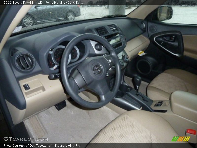Pyrite Metallic / Sand Beige 2011 Toyota RAV4 I4 4WD