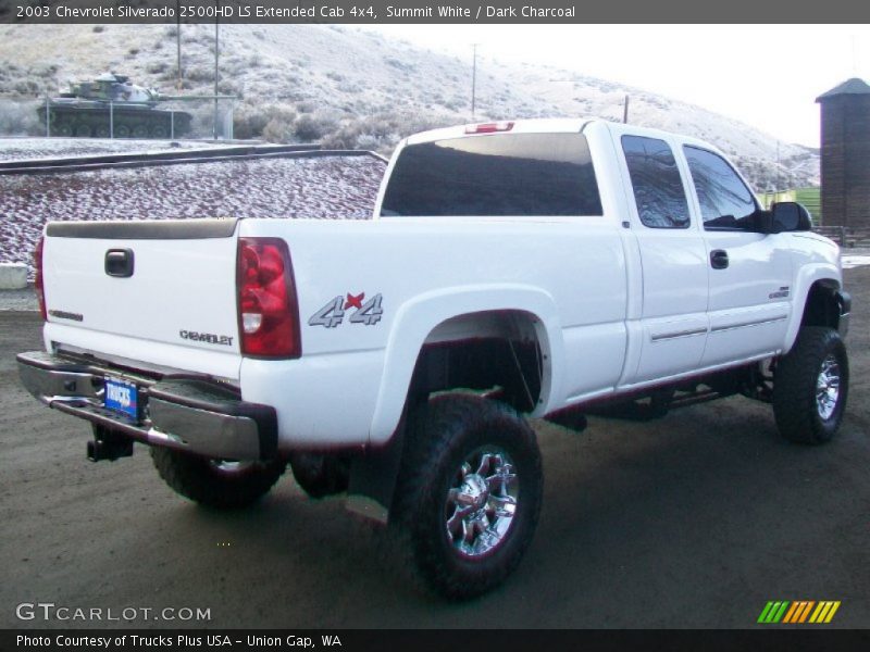 Summit White / Dark Charcoal 2003 Chevrolet Silverado 2500HD LS Extended Cab 4x4